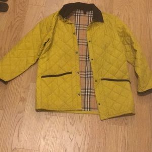 Burberry quilted jacket